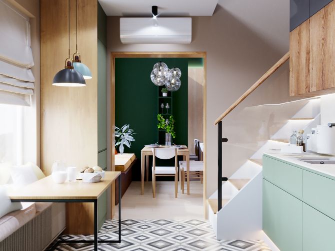 TWO LEVEL APARTMENT