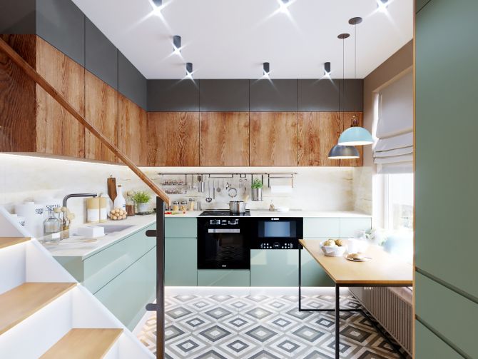 TWO LEVEL APARTMENT