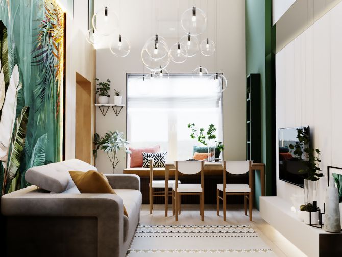 TWO LEVEL APARTMENT