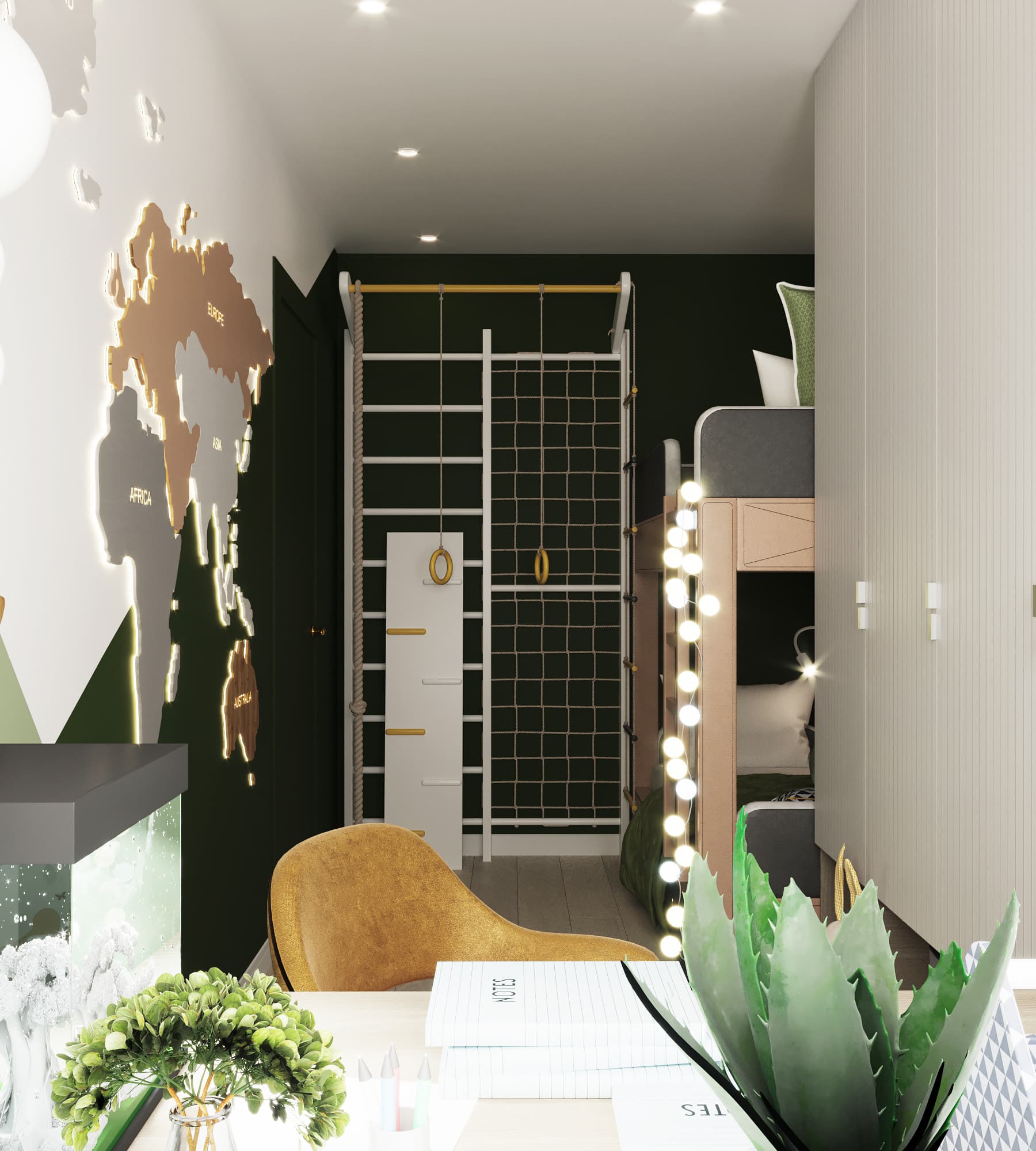 Дизайн квартиры в современном стиле SHINING POWDER | Проекты Prana 20