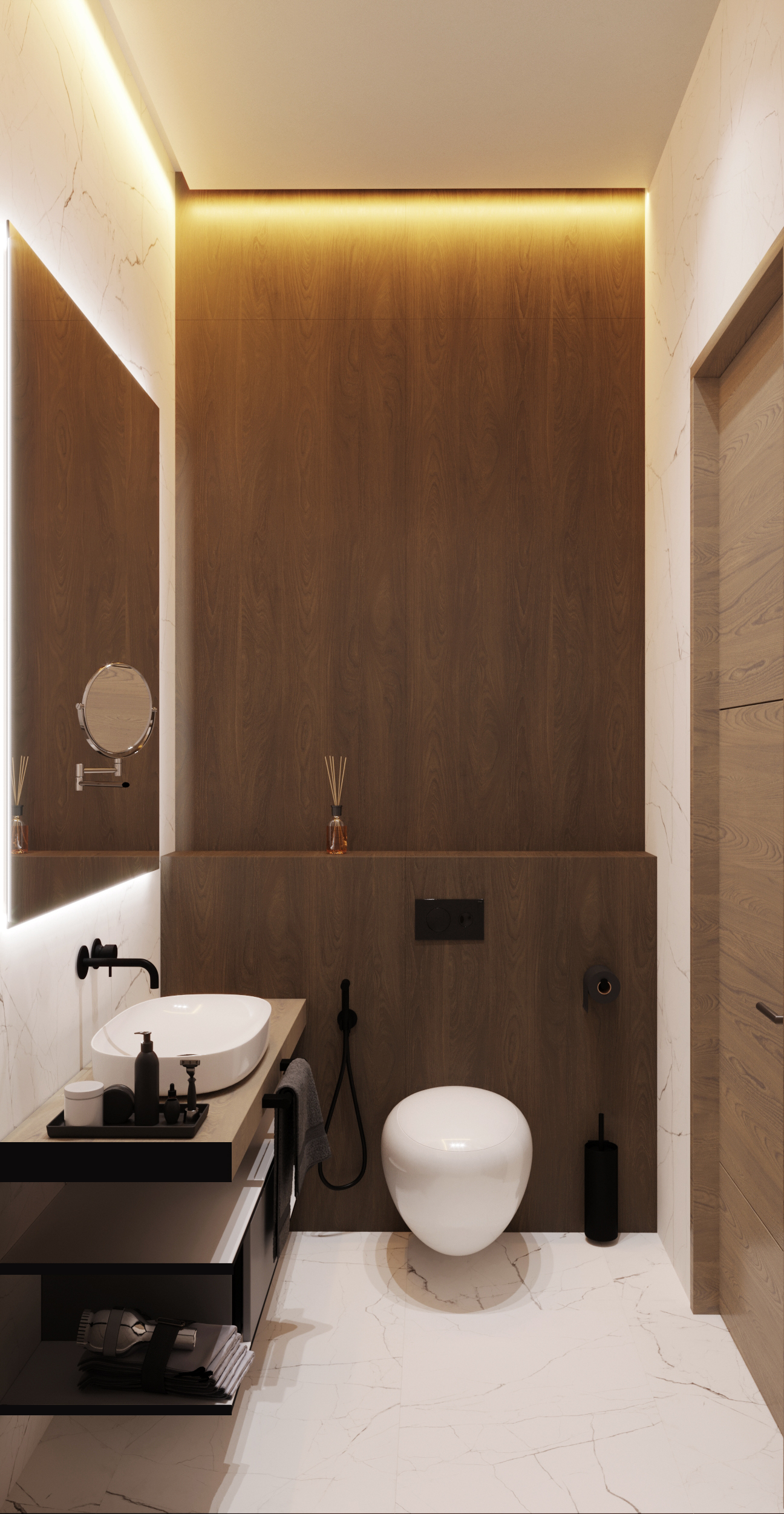 HILTON DOUBLE TREE Дизайн-проект гостинницы в стиле минимализм 39