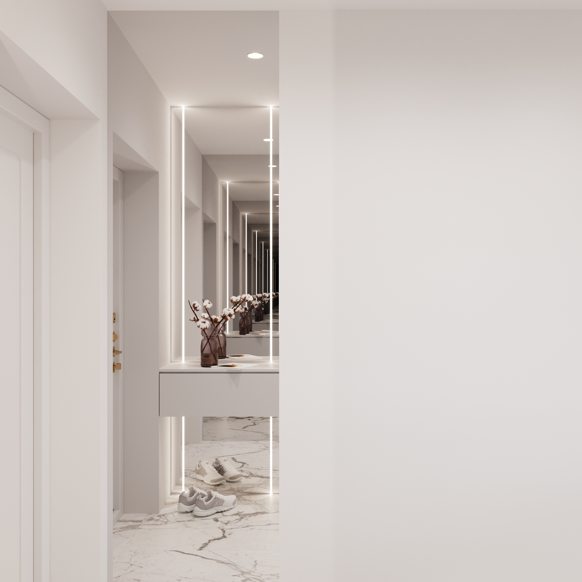 WHITE LIST дизайн квартиры в минимализм | Проекты Prana - Фото 4
