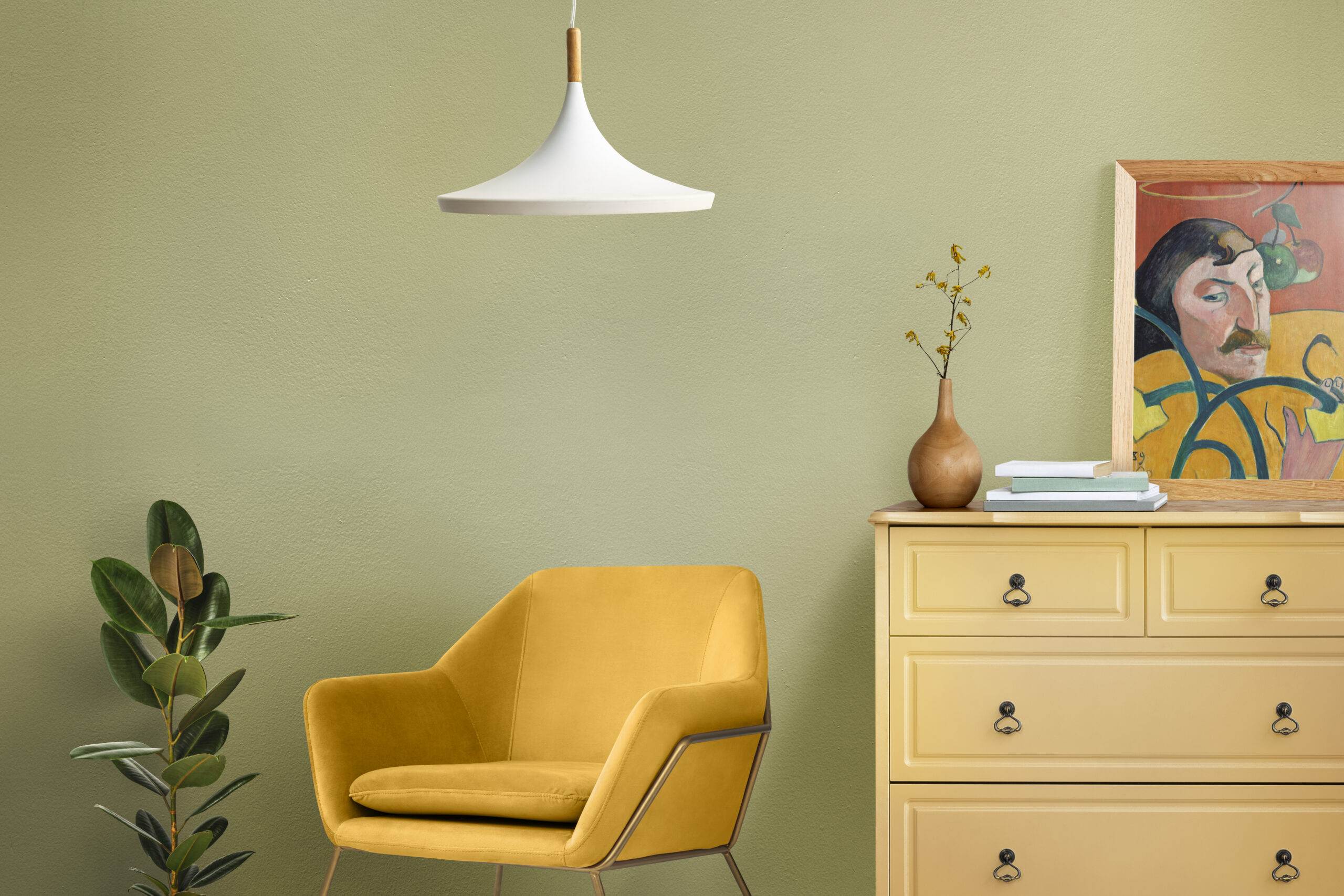 цветной дизайн интерьера